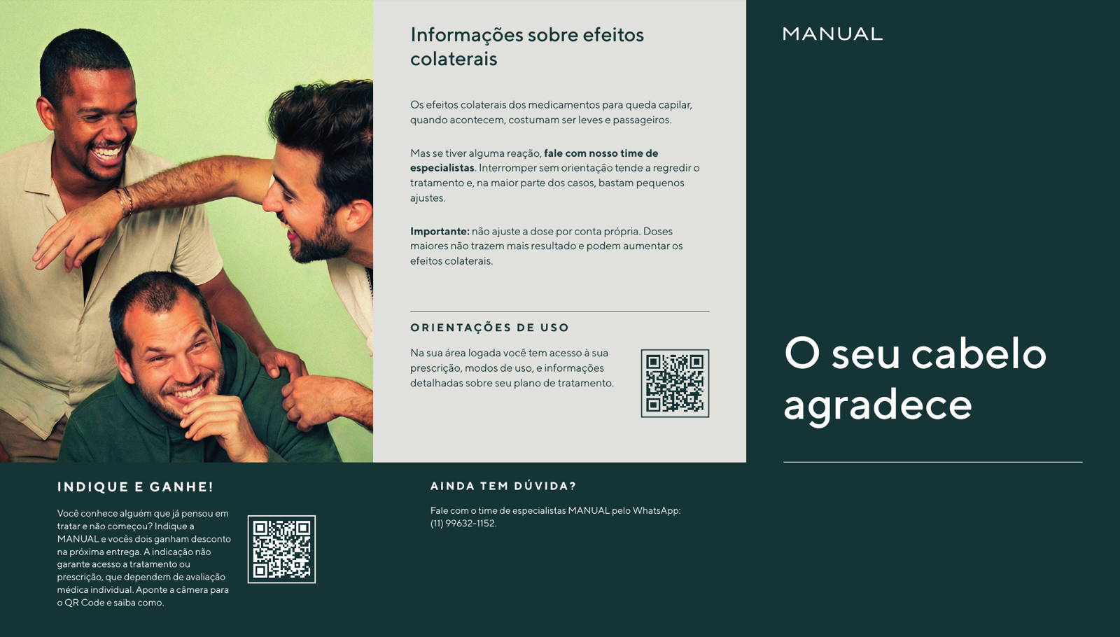 Face 1: indique e ganhe, efeitos colaterais, capa